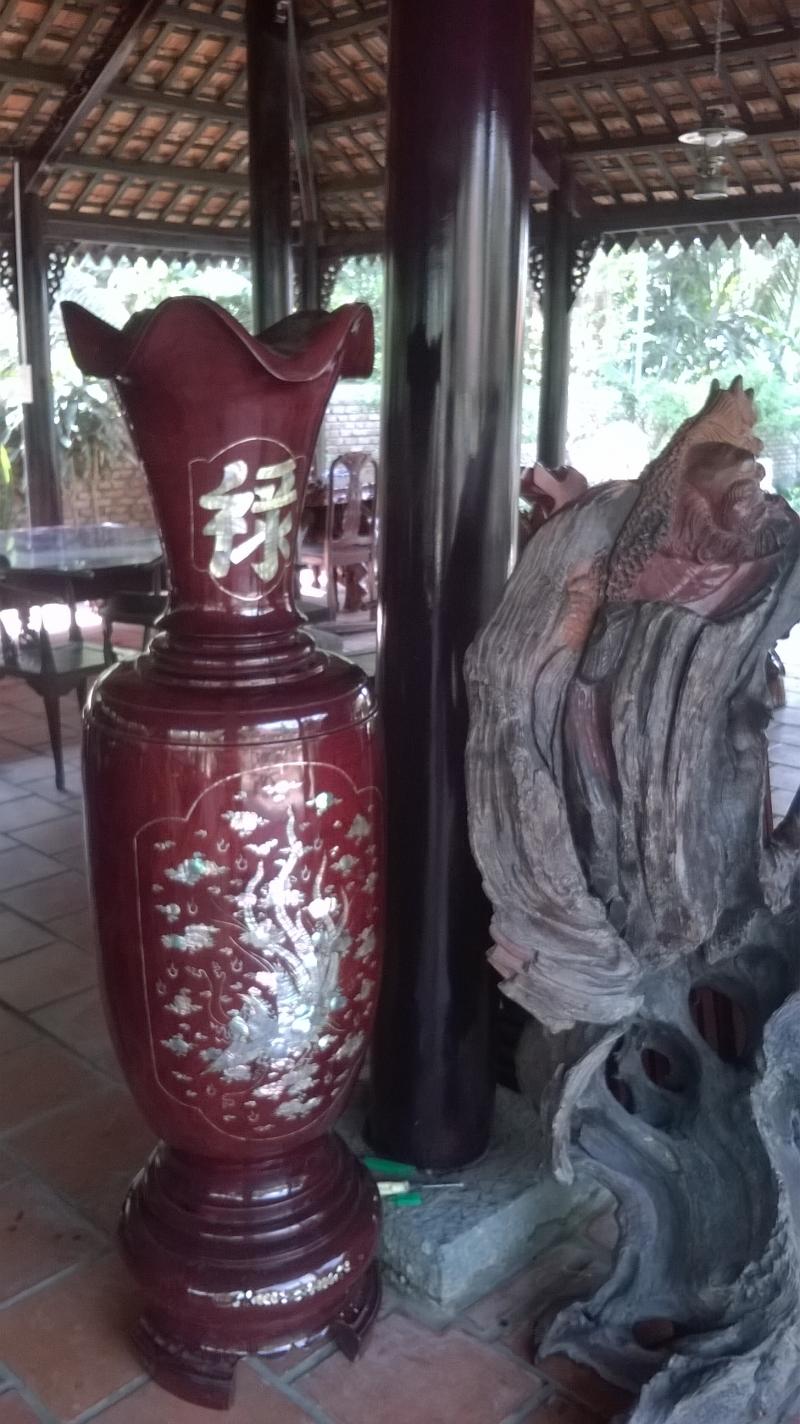 Lục bình gõ mật cẩn (cặp)